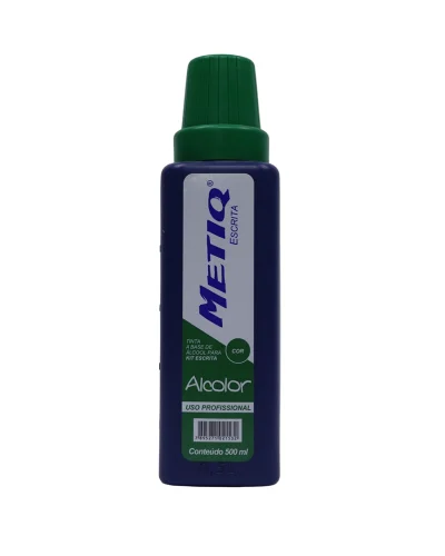 tinta metiq verde 500 ml